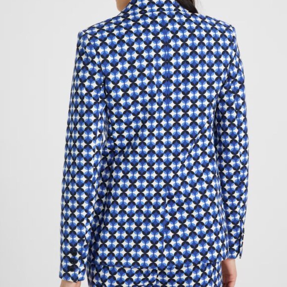 Kate Spade- 	 Patio Tile Twill Blazer - Picture 2 of 2